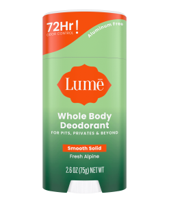 Lume Deodorant Fresh Alpine | Solid Stick Deodorant