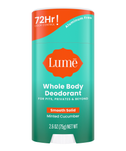 Lume Deodorant Minted Cucumber | Solid Stick Deodorant